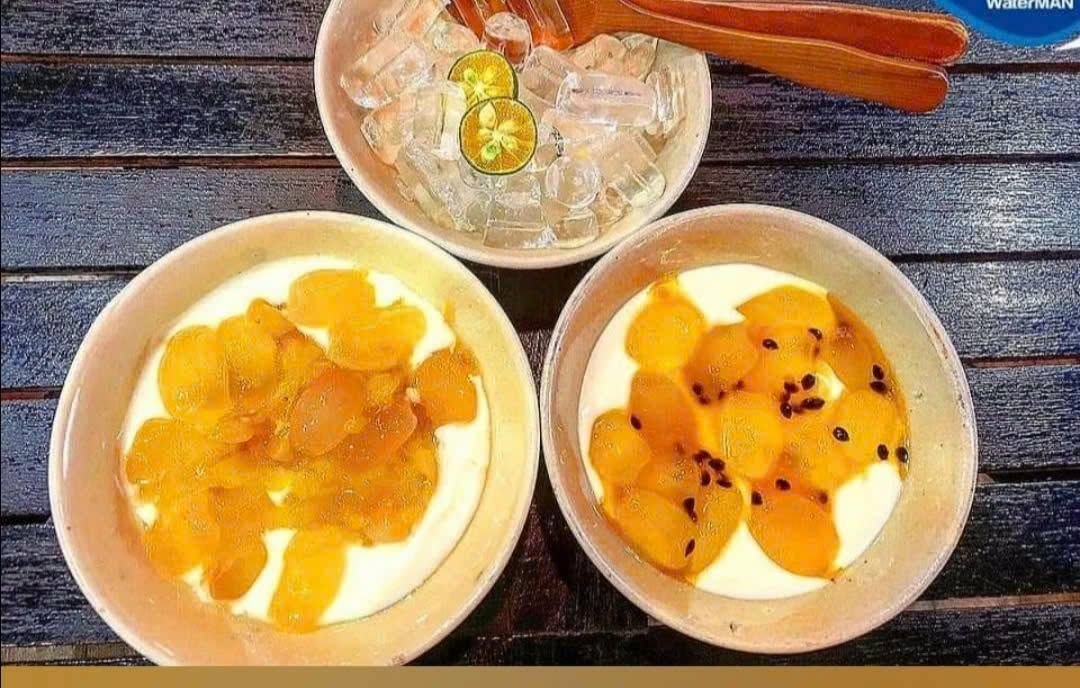 Sữa chua thốt nốt & chanh đá