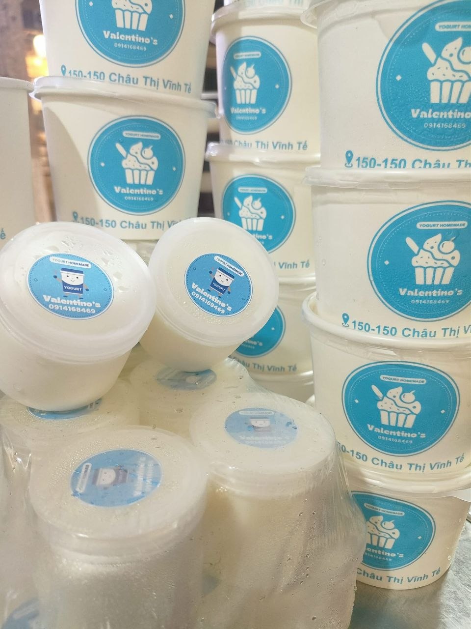 Sữa chua Valentino's hũ nhỏ