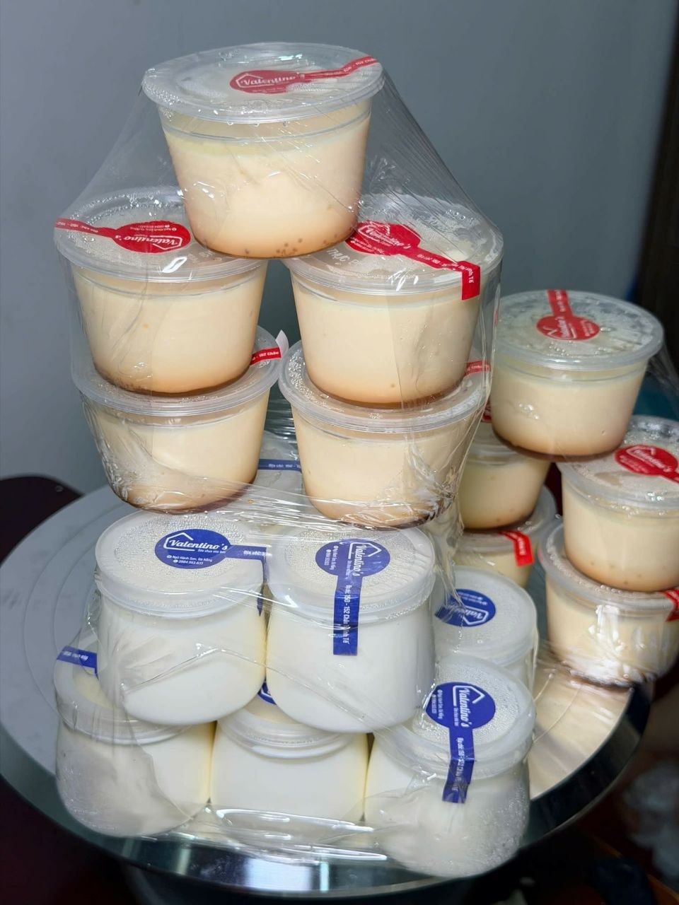 Bánh flan Valentino's