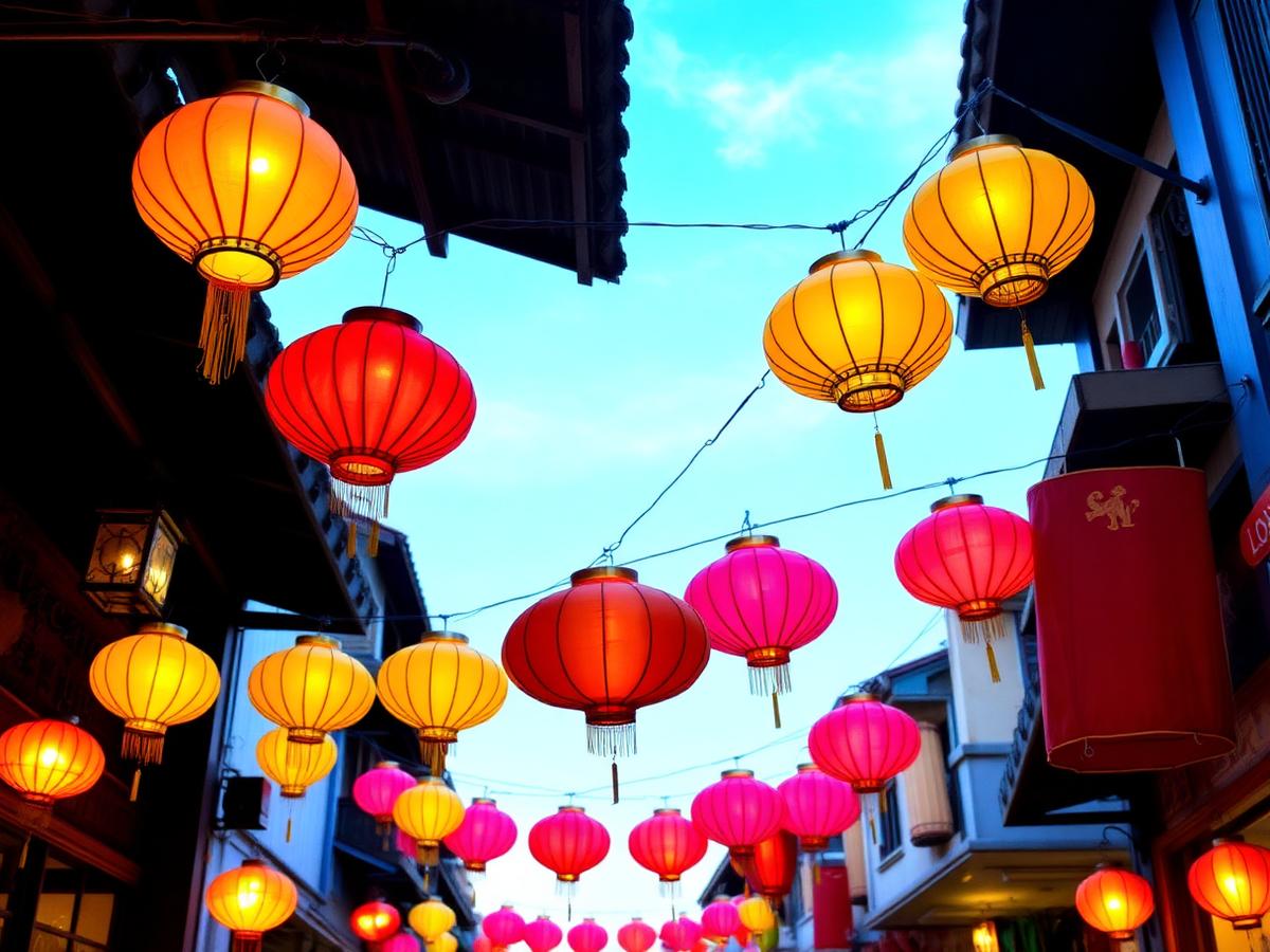 Vietnamese lanterns
